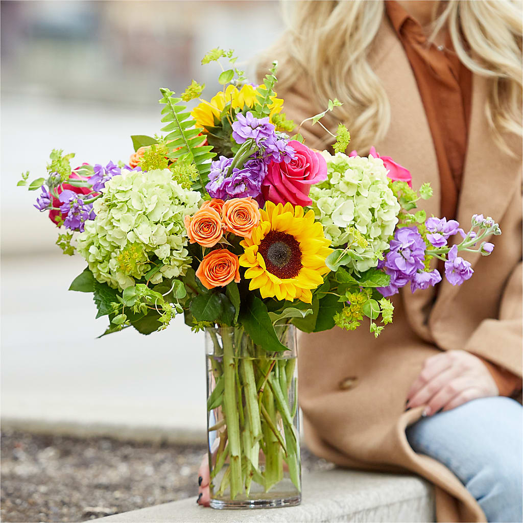 Vibrant Greetings Bouquet – GAETA'S FLOWERS, Los Gatos CA