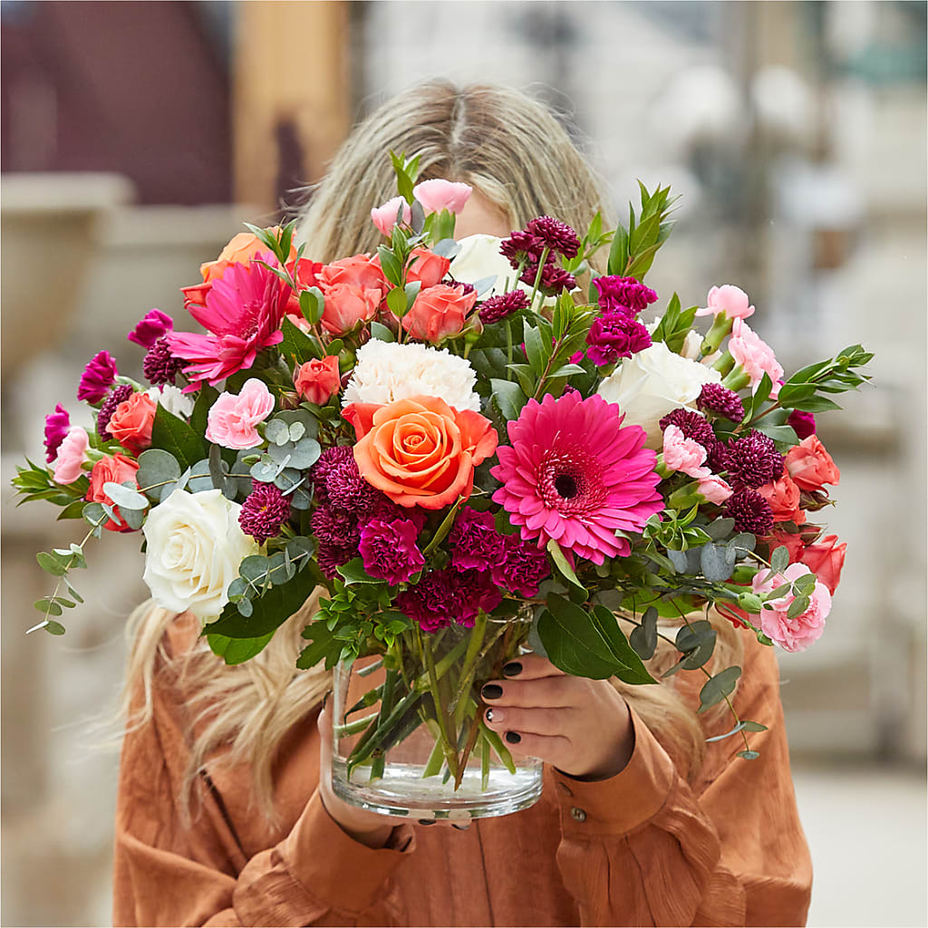 Smell the Roses Bouquet – GAETA'S FLOWERS, Los Gatos CA