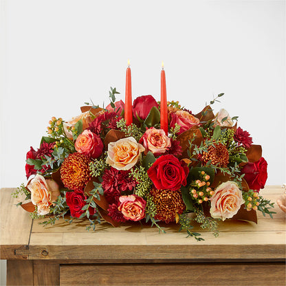 Gather Near Centerpiece – GAETA'S FLOWERS, Los Gatos CA