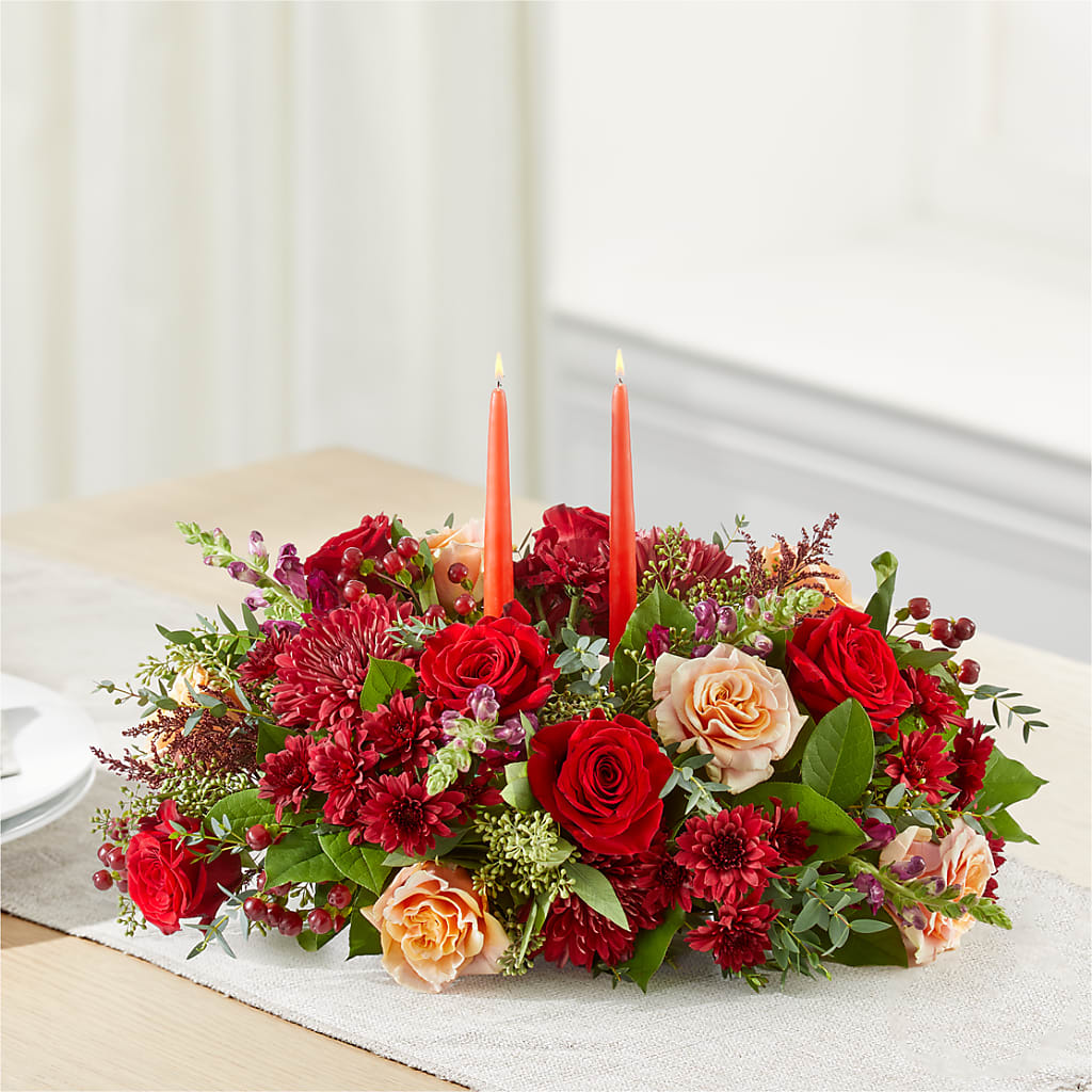 Most Thankful Centerpiece – GAETA'S FLOWERS, Los Gatos CA