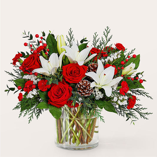 Best in Snow Bouquet – GAETA'S FLOWERS, Los Gatos CA