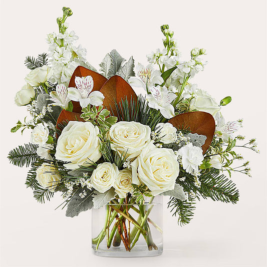 Fresh Snowfall Bouquet – GAETA'S FLOWERS, Los Gatos CA